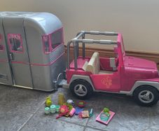 Our generation jeep and camper trailer
