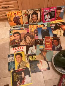 Large elvis lp collection free postage