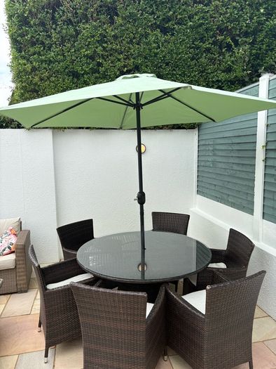 Rattan Patio Table and Chairs