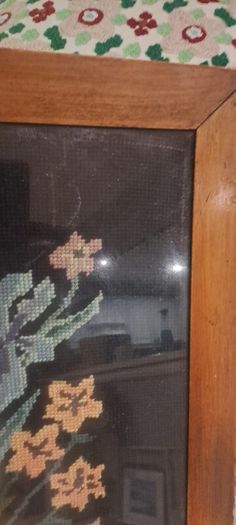 Framed Antique Tapestry