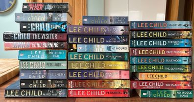 Lee Child - large book collection