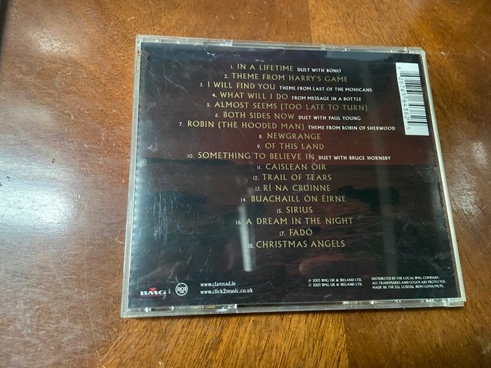 The Best of Clannad CD In A Lifetime
