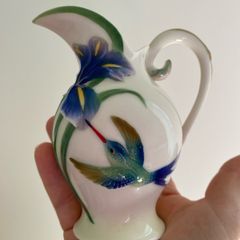 Franz Porcelain Hummingbird Cream Jug