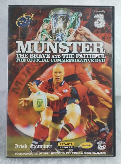 2006 Munster Rugby commemorative DVD (26301)