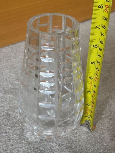 Vintage Waterford Crystal Tralee 7 inch Pear Teardrop Vase