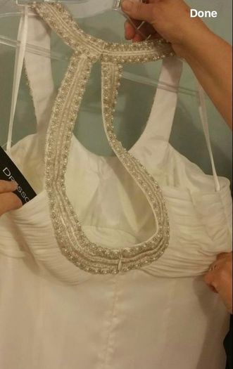 NEW with tags - Dresscode handmade designer wedding dress - size 16 but will suit size 8-16 due to the way it's specially made to alter