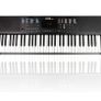 61-Key Compact Keyboard with Sheet Music Stand, Power Supply, Piano Note Stickers and Simply Piano Lessons Image 2