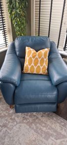 Leather Reclining Armchair