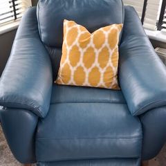 Leather Reclining Armchair