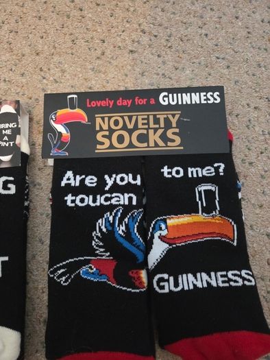 Guinness Novelty Socks