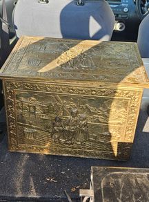 Brass Effect Log Box