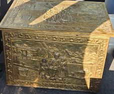 Brass Effect Log Box
