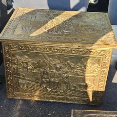 Brass Effect Log Box