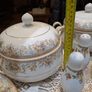 22 kt gold Noritake Ireland Fine Bone China Dinner Service 6 Place Settings Image 6