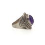 Vintage 925 Sterling Silver & Amerhyst Ring Image 6