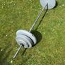 32.5kg weight Plates with barbell Image 3
