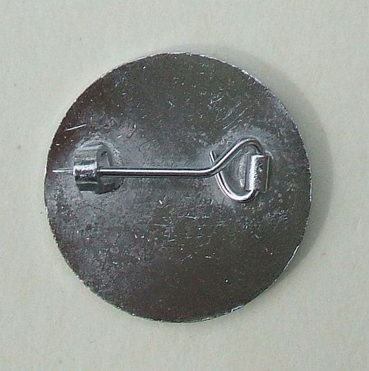 Bellevue Dynamo Football Club - team supporter's enamel badge (c.1970). Scarce badge.