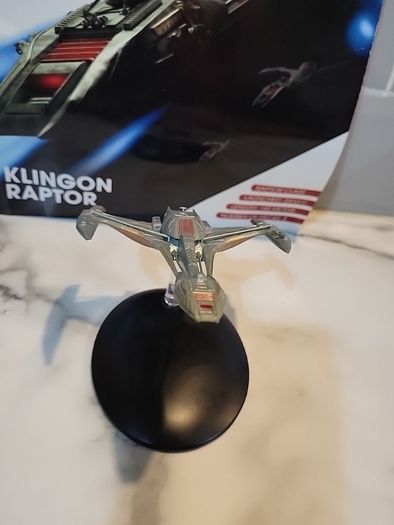 star trek eaglemoss klingon raptor