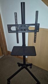 TV stand on wheels