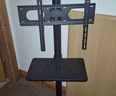 TV stand on wheels
