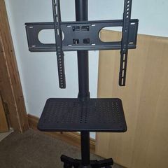 TV stand on wheels