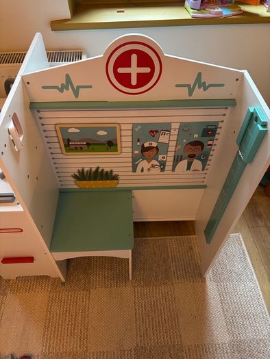 Wooden children doctor's clinic