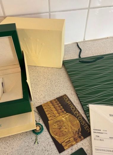 rolex box