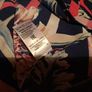 Marks and spencer navy blue bold floral shirt blouse size 14 price includes postage Image 6