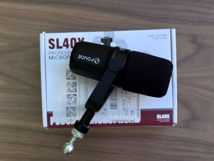 Fduce Sl40x Xlr Microphone + Xlr To Usb Cable