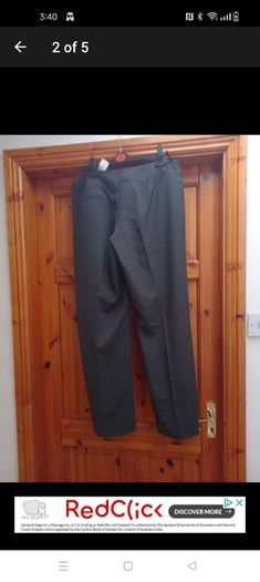 Dunne stores grey trousers new with tags.