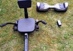 Hoverboard with cart