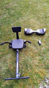 Hoverboard with cart