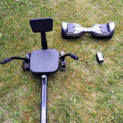 Hoverboard with cart