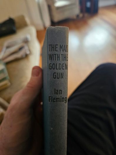 James Bond X 2. The Man With The Golden Gun 1965 And You Only Live Twice 1964. Both Published By The Book Club London Hardbacks In Good Condition. See Photos For Same