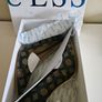 Guess Brown Logo-Print Court Shoes Brocr-Brown RRP 129e 6 UK & 7 UK NEW & BOXED perfect for Christmas party Image 5