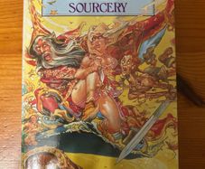 Fantasy book:'Sourcery' by Terry Pratchett
