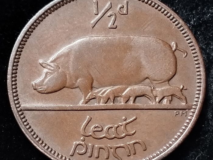 Ireland - 1937 - Half Penny - KM.2 - [2014]