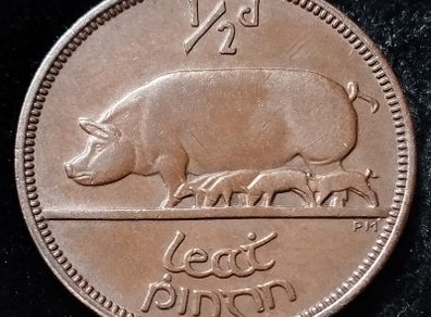 Ireland - 1937 - Half Penny - KM.2 - [2014]