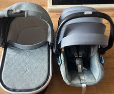 Uppababy Mesa Car Seat, Base & Bassonet