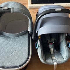 Uppababy Mesa Car Seat, Base & Bassonet