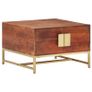 Coffee Table Honey Brown 67x67x45 cm Solid Acacia Wood Image 10