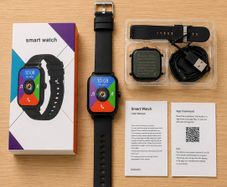 Smart Watch Fitness Tracker with Calling Full Touch Screen for Android and iPhone