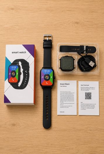 Smart Watch Fitness Tracker with Calling Full Touch Screen for Android and iPhone