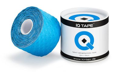 IQ Tape Blue Kinesiology Tape Micro Massage Developed for High Level Sports Injuries Waterproof