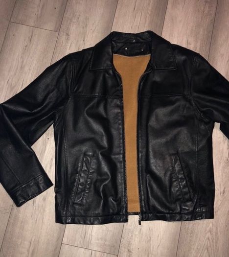 Angelo Litrico mens leather jacket