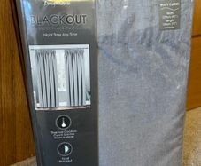 Brand New Ready Made Blackout Pencil Pleat Curtains