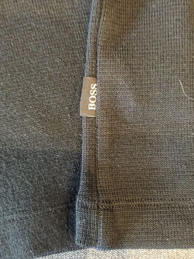 Boss black jumper knitwear Size medium