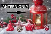 Decorative candle lantern, holder