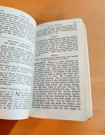 Vintage missal