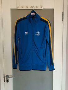 Retro Canterbury Leinster Rugby full-zip track jacket
